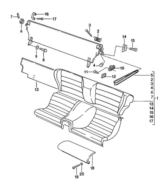 Diagram 808-010 Porsche Panamera 971 MK2 (2021-2023) 
