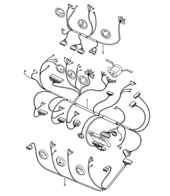 Diagram 902-025 Porsche 992.1 Turbo 3.8L 2020-24 