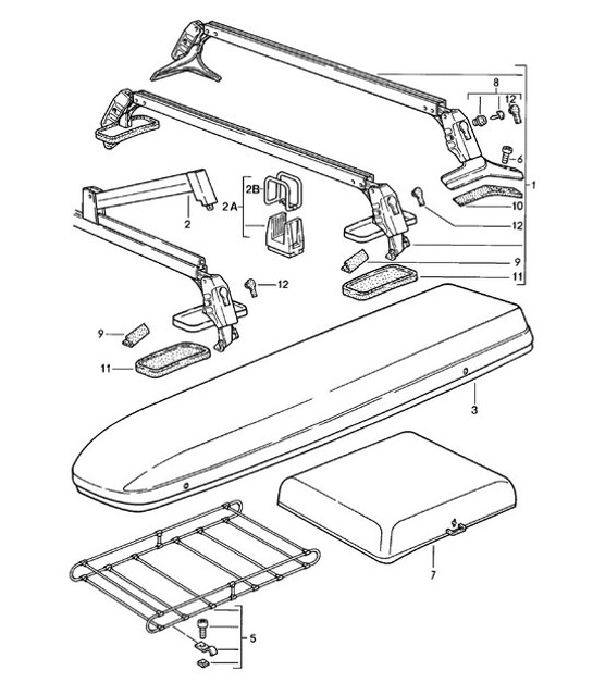 Diagram 002-006 Porsche 9J1.1 Taycan 4S 2020-24 