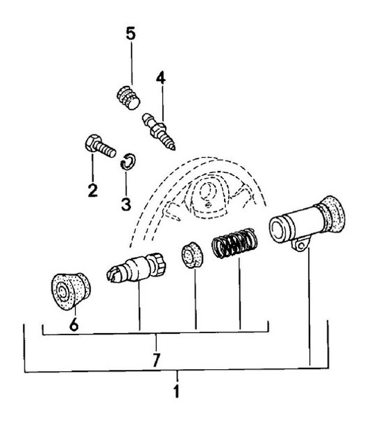 Diagram 603-005 Porsche 928 (1978-1995) 