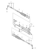 Front Axle, Steering  Cayenne 9PA (955) 2003-2006