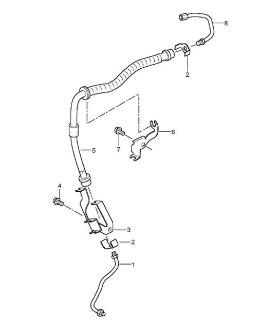 Diagram 604-10 Porsche 992.1  Carrera 2S / GTS 3.0L 2019-24 Räder, Bremsen