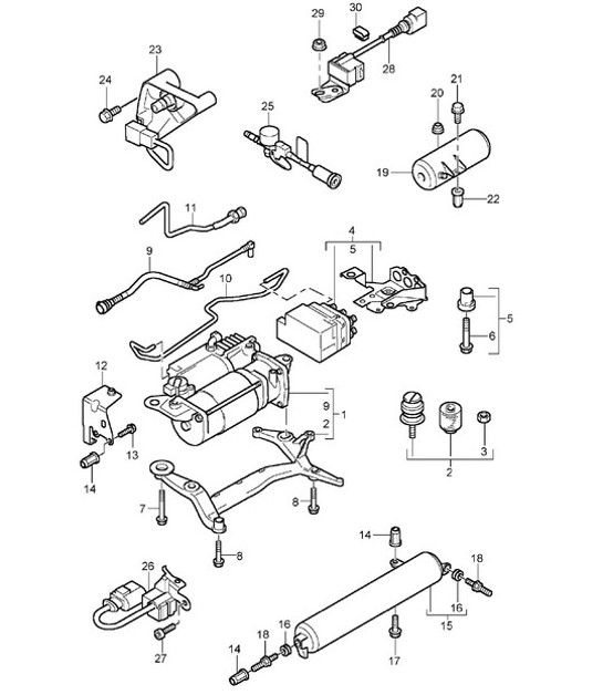 Diagram 606-00 Porsche Macan-e (95C) Electric 2024>> 