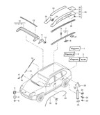 Body Cayenne 9PA (955) 2003-2006