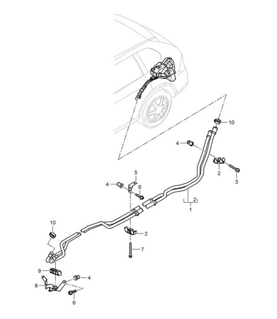 Diagram 813-25 Porsche Macan (95B) MK2 2019-2021 