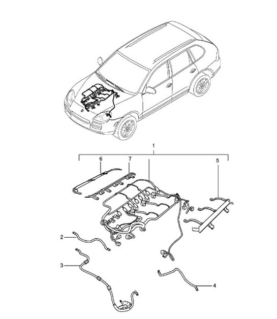 Diagram 902-09 Porsche Boxster 986/987/981 (1997-2016) Elektrische apparatuur