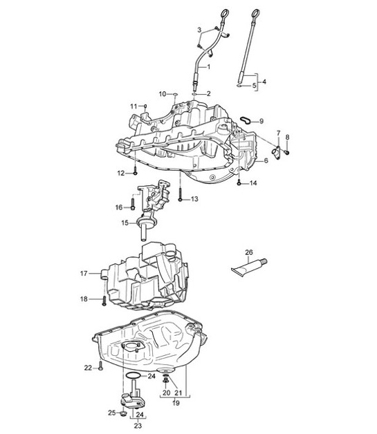 Diagram 104-007 Porsche 9J1.1 Taycan 2020-24 