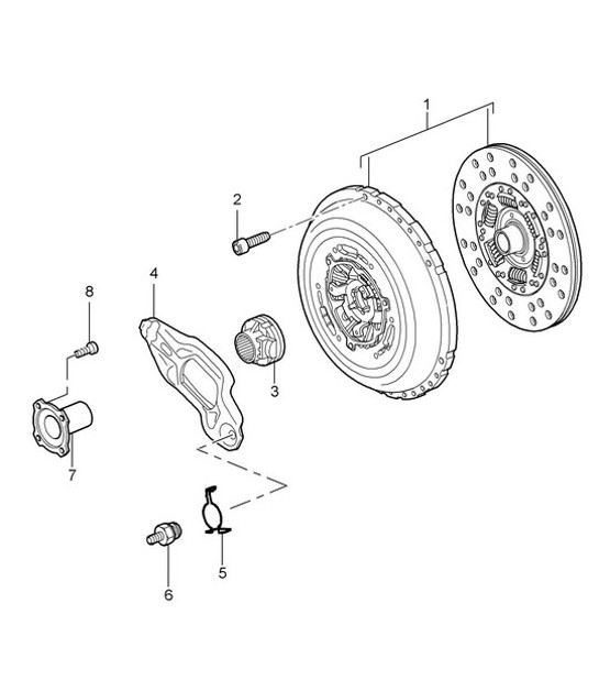 Diagram 301-000 Porsche Macan (95B) MK1 (2014-2018) 传播