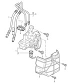 Rear Axle Cayenne 9PA1 (957) 2007-2010