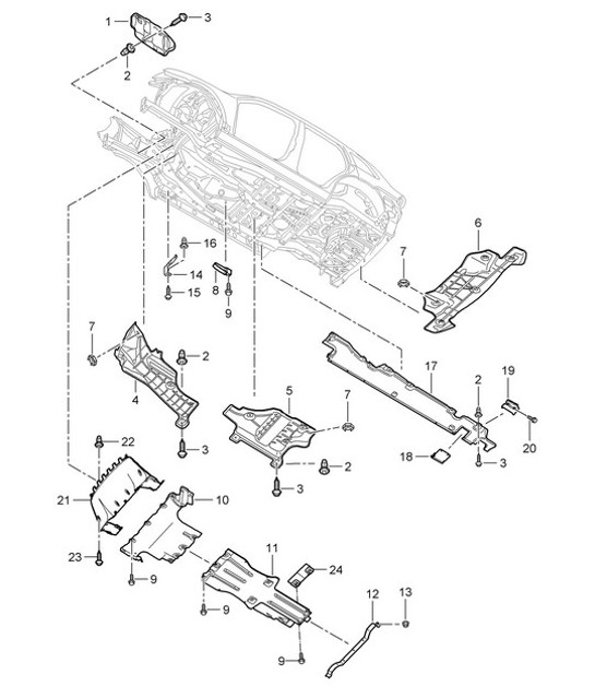 Diagram 801-070 Porsche Macan-e (95C) Electric 2024>> 