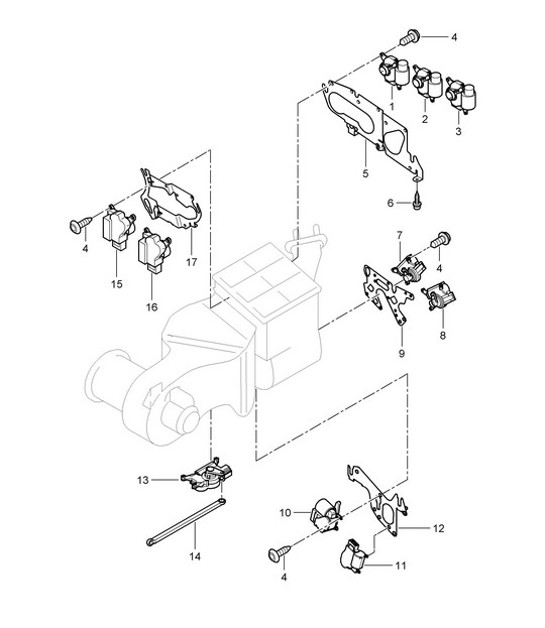 Diagram 813-047 Porsche Carrera GT 2003-06 
