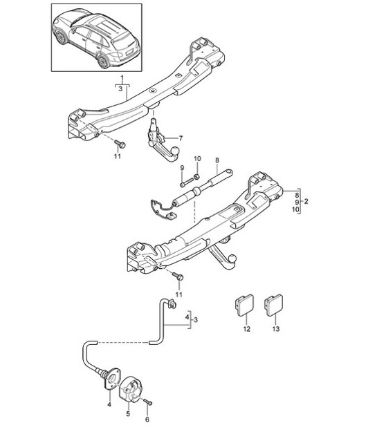 Diagram 002-000 Porsche 914 (1970-1976) Accessories & others 
