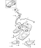 Fuel System, Exhaust System Cayenne 92A (958) 2010-2017