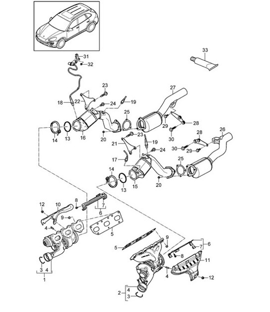 Diagram 202-007 Porsche 928 (1978-1995) 