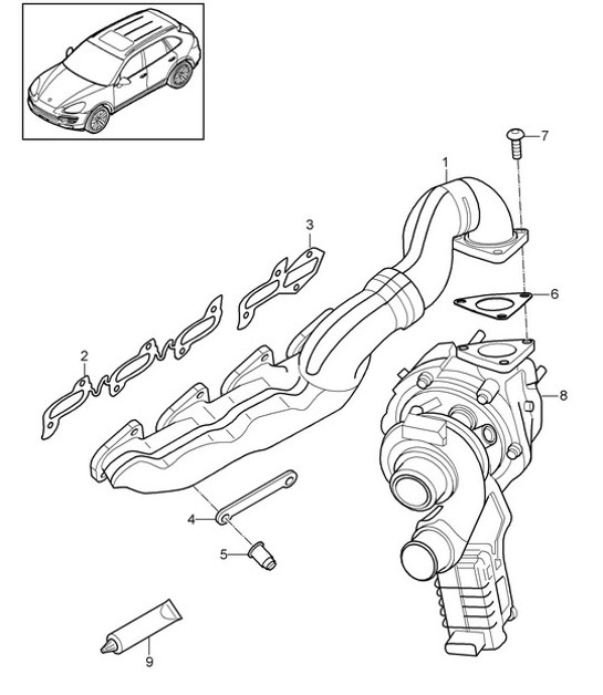 Diagram 202-018 Porsche 928 (1978-1995) 
