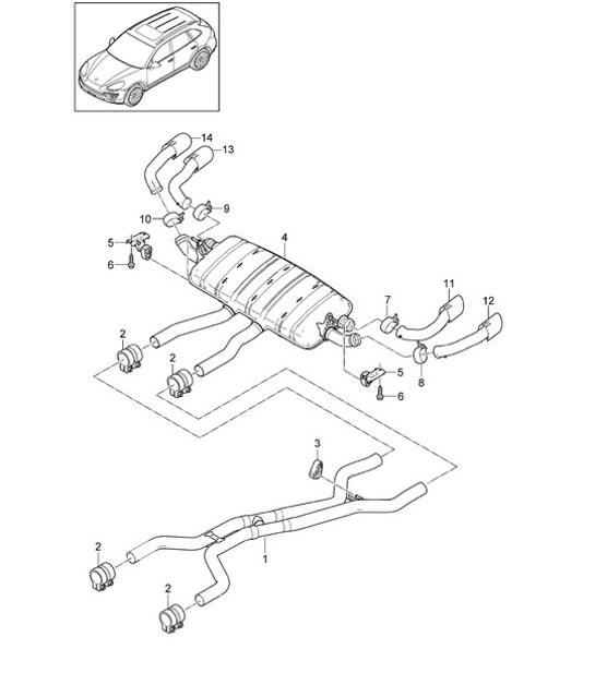 Diagram 202-041 Porsche 9J1.1 Taycan GTS 2020-24 
