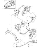 Fuel System, Exhaust System Cayenne 92A (958) 2010-2017