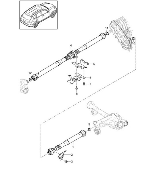 Diagram 305-030 Porsche 991 GT3 Cup 2016 传播