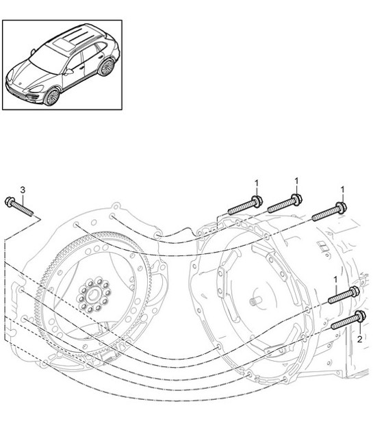 Diagram 306-050 Porsche 911 & 912 (1965-1989) Transmission