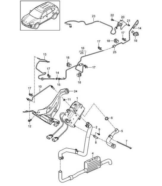 Diagram 813-080 Porsche 997 MK1 GT3 / GT3 RS 2007-09 Body