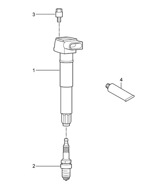 Diagram 901-001 Porsche 991 (911) MK2 2016-2019 Materiale elettrico