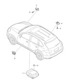 Electrical equipment Cayenne 92A (958) 2010-2017