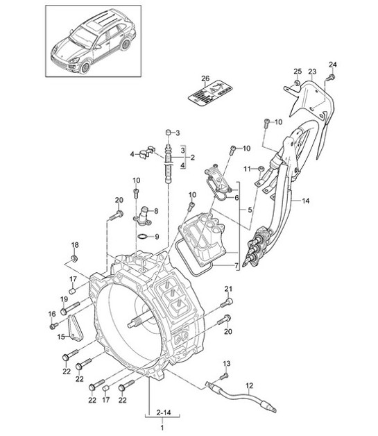 Diagram 901-012 Porsche 9J1.1 Taycan 2020-24 