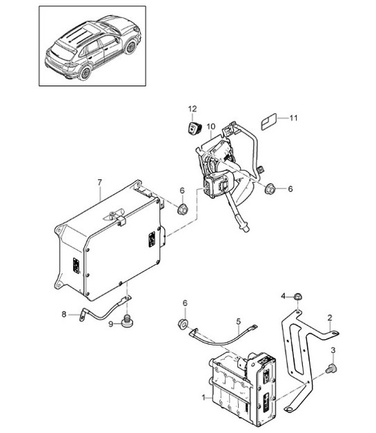 Diagram 901-037 Porsche 9J1.1 Taycan 2020-24 