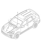 Electrical equipment Cayenne 92A (958) 2010-2017