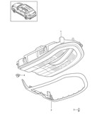 Electrical equipment Cayenne 92A (958) 2010-2017