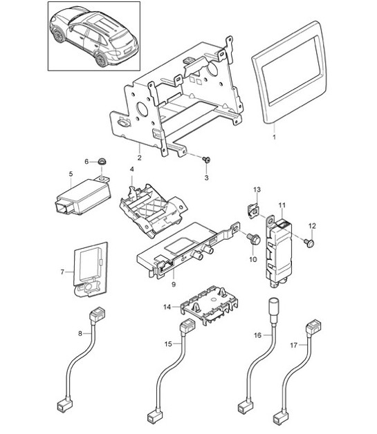 Diagram 911-002 Porsche 9J1.1 Taycan 2020-24 