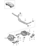 Fuel System, Exhaust System Macan (95B) MK1 (2014-2018)