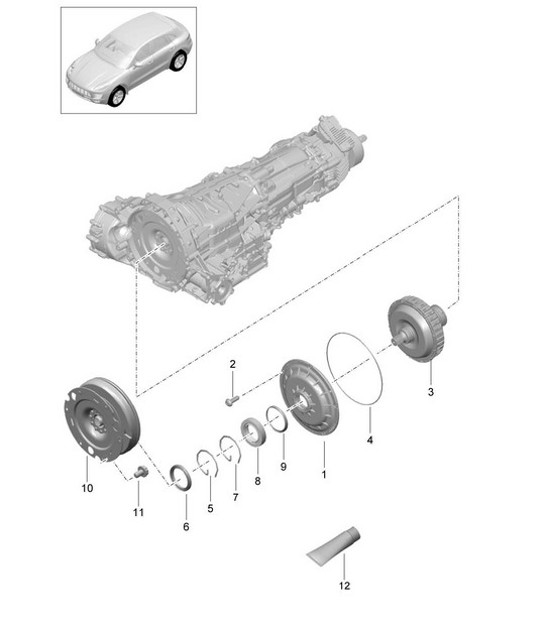 Diagram 301-000 Porsche Macan (95B) MK3 2022>> 