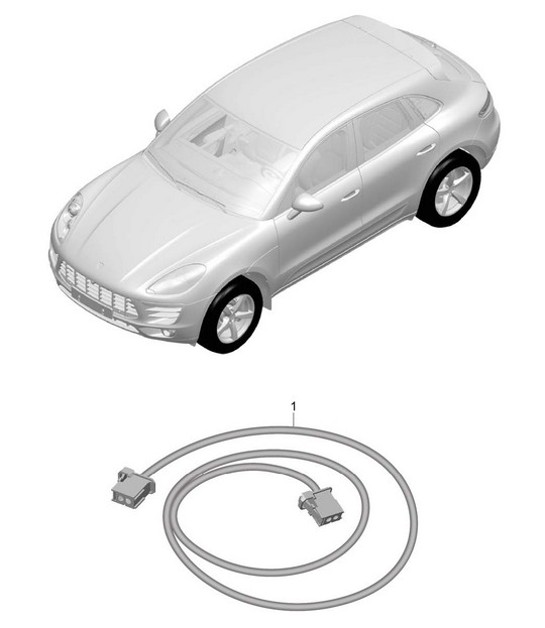 Diagram 902-060 Porsche Boxster 718 (982) 2017>> Electrical equipment