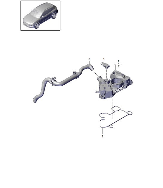 Diagram 107-380 Porsche Macan (95B) MK2 2019-2021 Engine