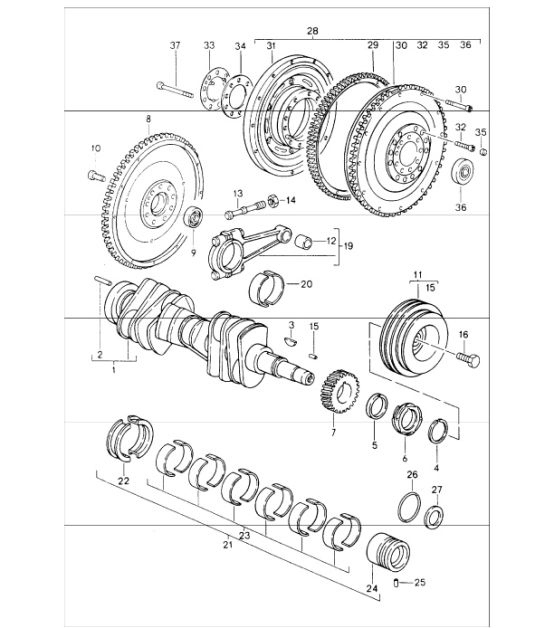 Diagram 102-00 Porsche 9J1.1 Taycan 2020-24 