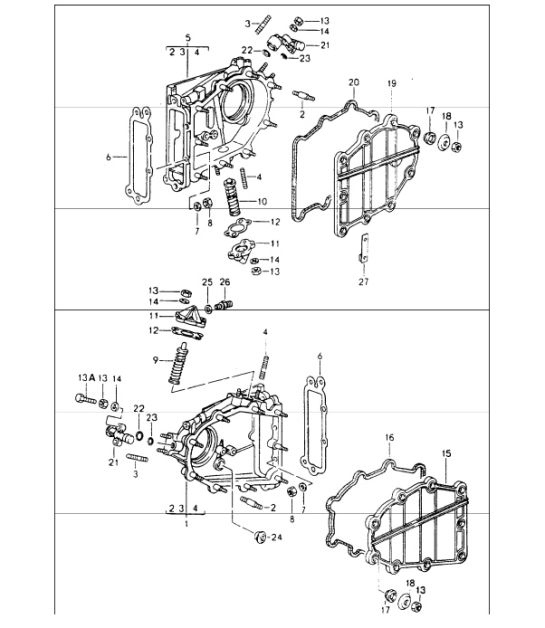 Diagram 103-05 Porsche 9J1.1 Taycan 2020-24 