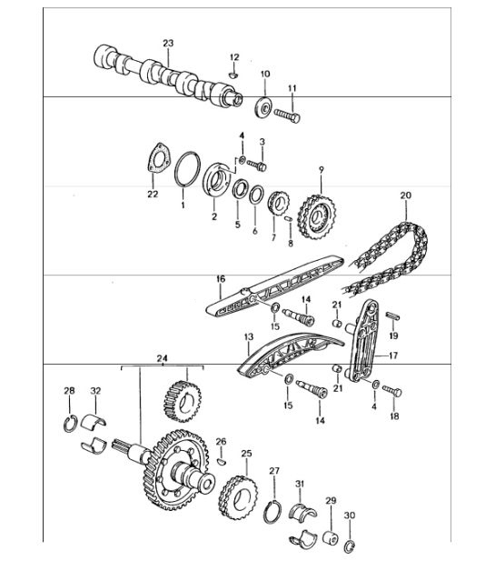 Diagram 103-15 Porsche 918 Spyder 2014-2015 