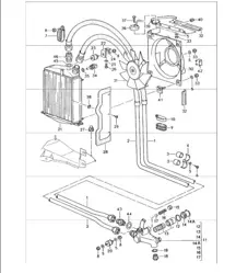 linee radiatore olio 964 1989-94