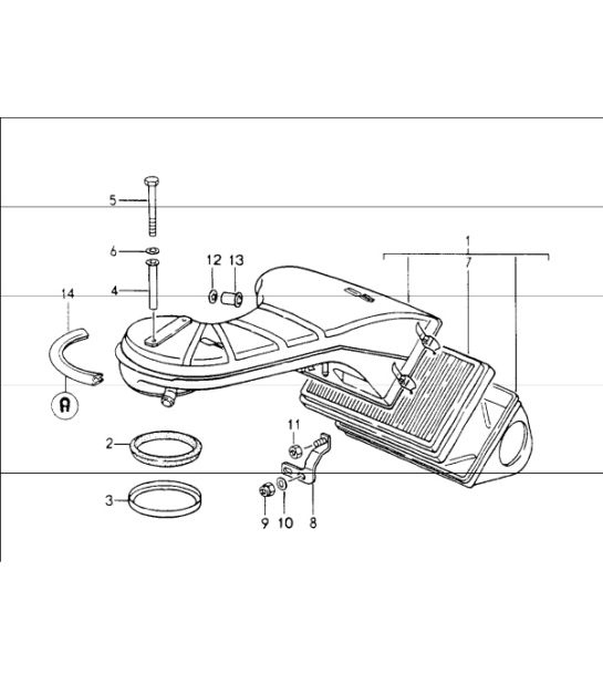 Diagram 106-05 Porsche 968 (1992-1995) Motor