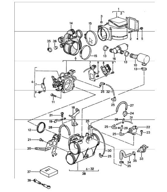 Diagram 107-02 Porsche Boxster 718 (982) 2017>> Motor