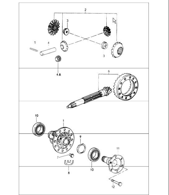 Diagram 305-25 Porsche 971.2 Panamera 4S Sport Turismo 2.9L V6 2021-23 