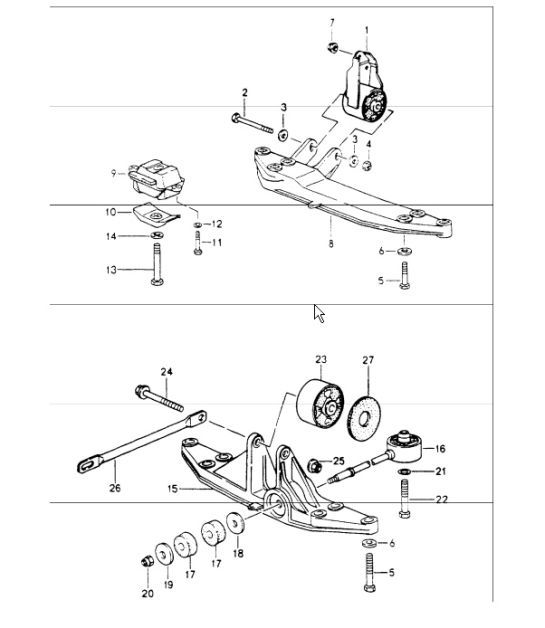 Diagram 307-00 Porsche 95C Macan-e Electric (265 kW / 360 PS) 2024>> 