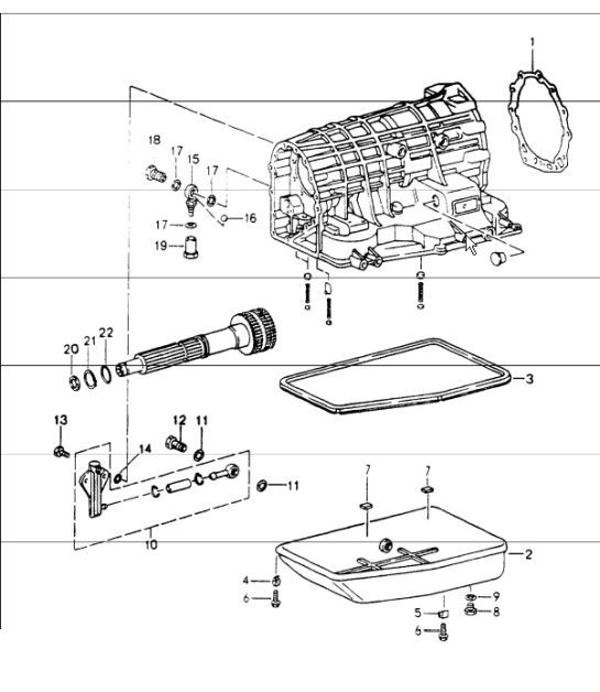 Diagram 320-02 Porsche Cayman 718C (982C) 2017>> Übertragung