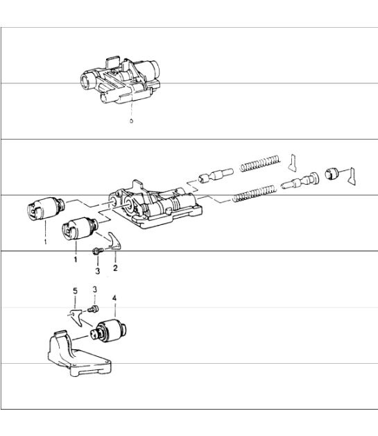 Diagram 340-02 Porsche Boxster T 718 2.0L PDK (300 Bhp) 01/2019>> Transmission