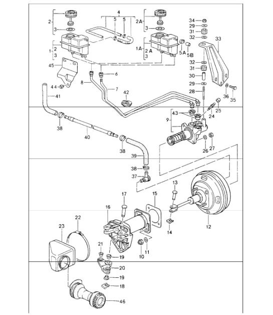 Diagram 604-01 Porsche Cayman 987C / 981C (2005-2016) Räder, Bremsen