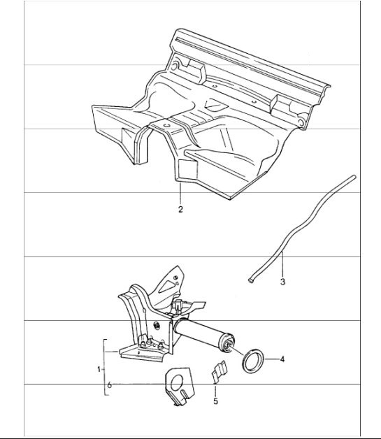 Diagram 801-17 Porsche 9J1.1 Taycan GTS 2020-24 