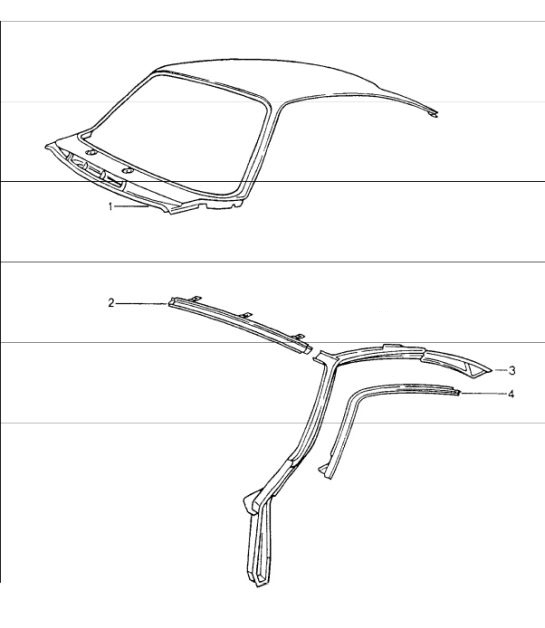 Diagram 801-31 Porsche 996 (911) (1997-2005) Body