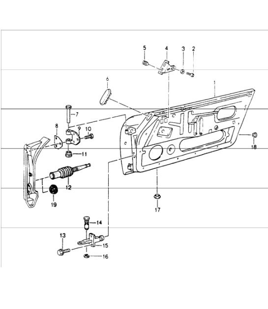 Diagram 804-00 Porsche Macan (95B) MK1 (2014-2018) Karosserie