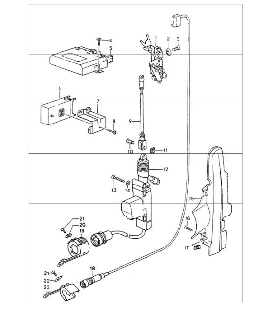 Diagram 804-06 Porsche Cayman S 718 2.5L Manual (350 Bhp) Carrozzeria